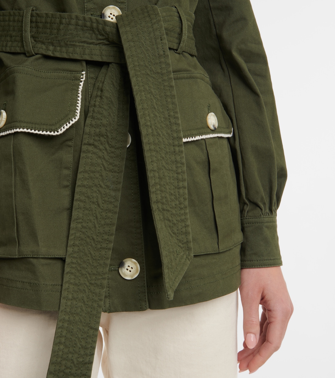 Jacke Vanna aus Baumwolle | Veronica Beard