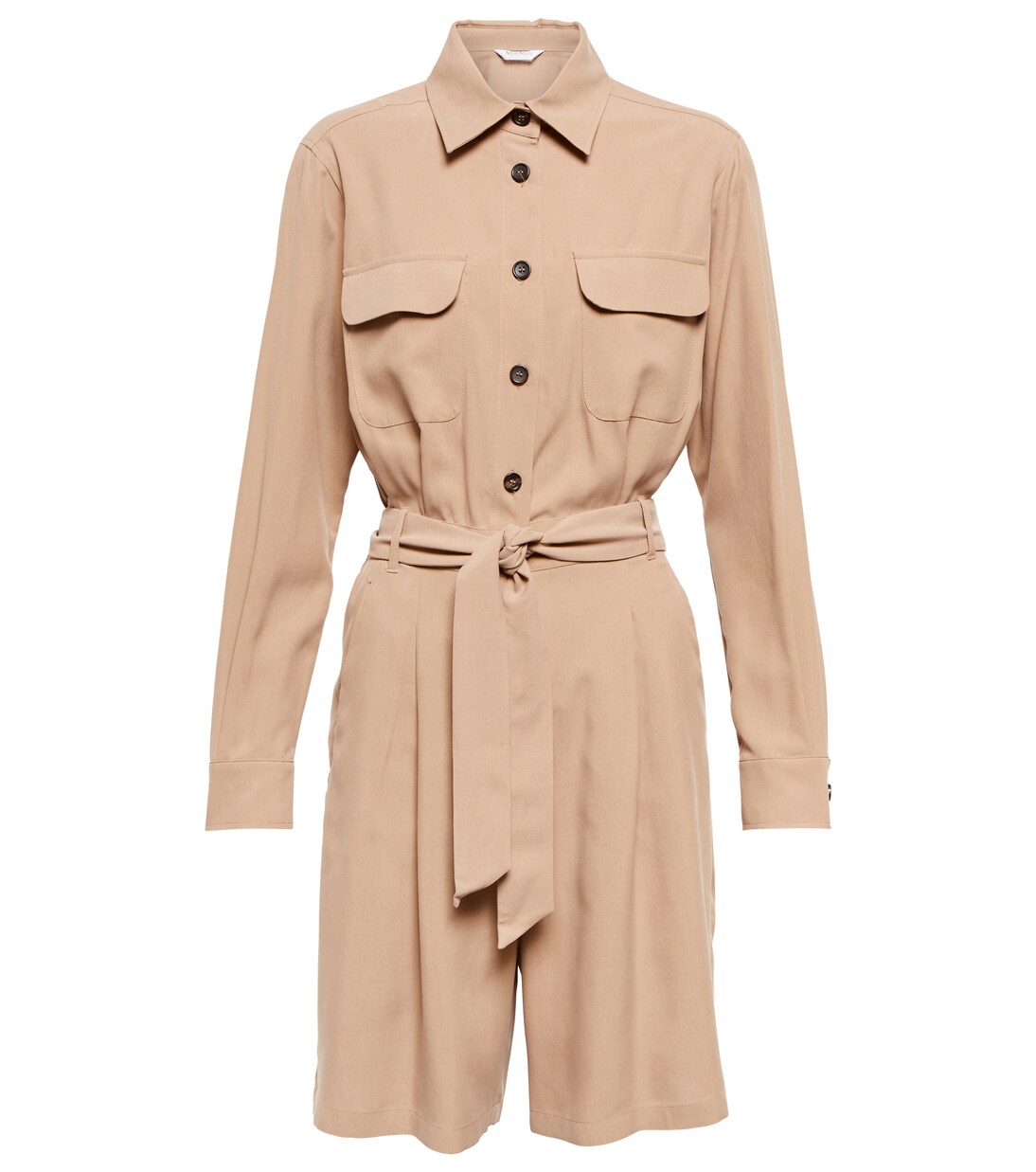 Madre silk playsuit | Max Mara