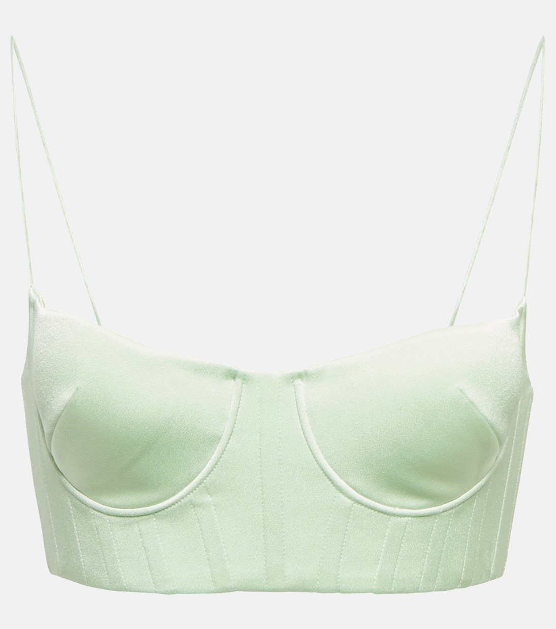 Bralette Hart aus Crêpe | Alex Perry