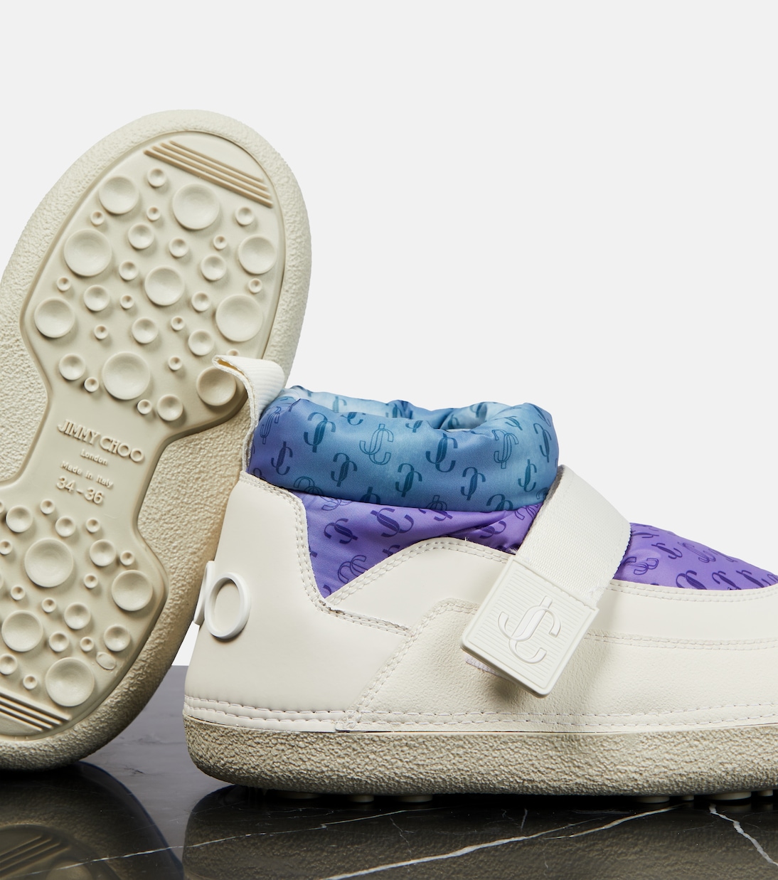 Yuko Flat ankle snow boots | Jimmy Choo