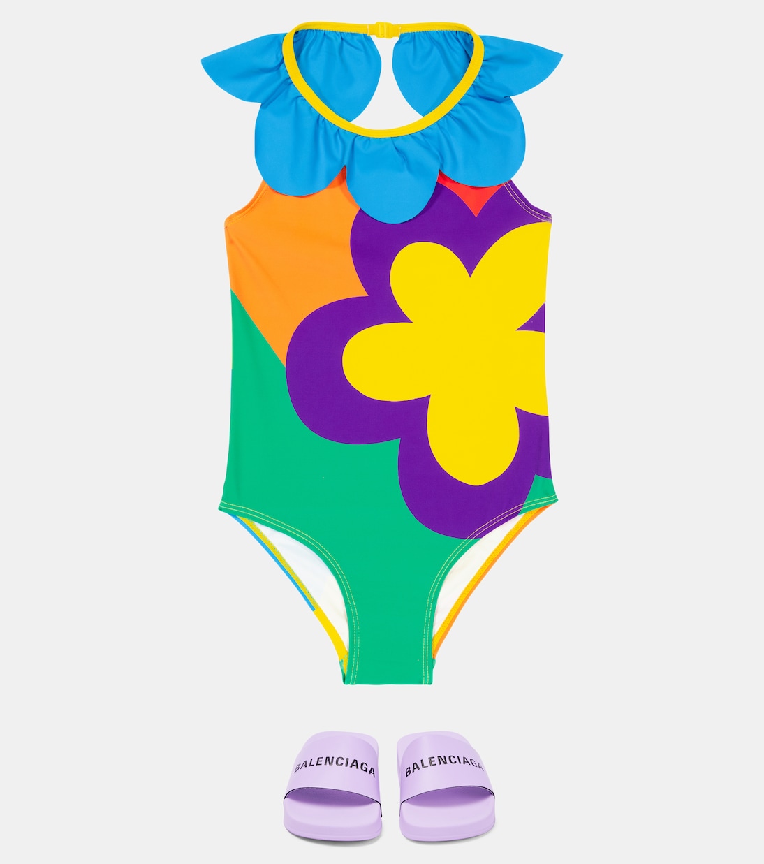Floral swimsuit | Stella McCartney Kids