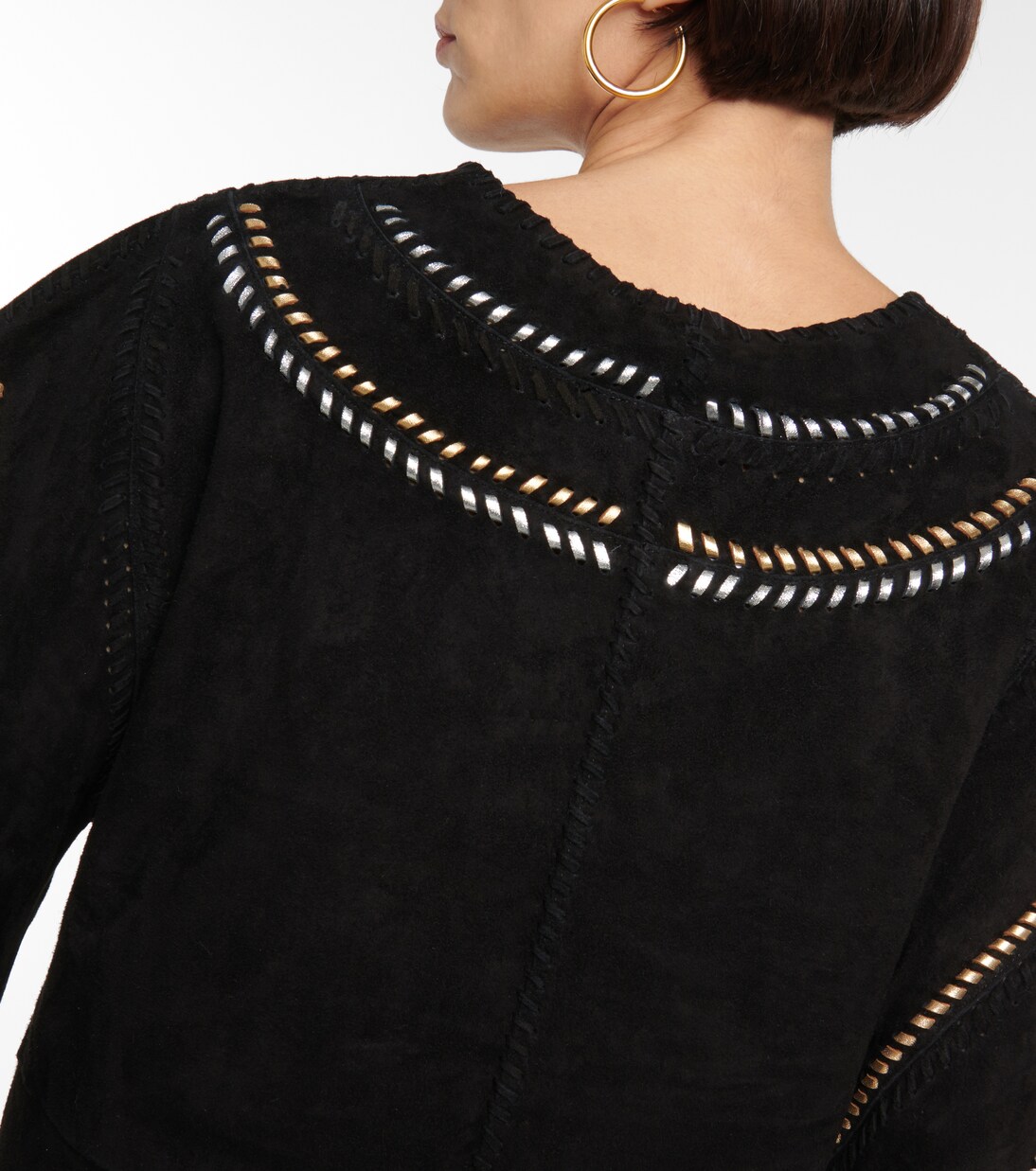 Miniabito in suede con frange | Dodo Bar Or