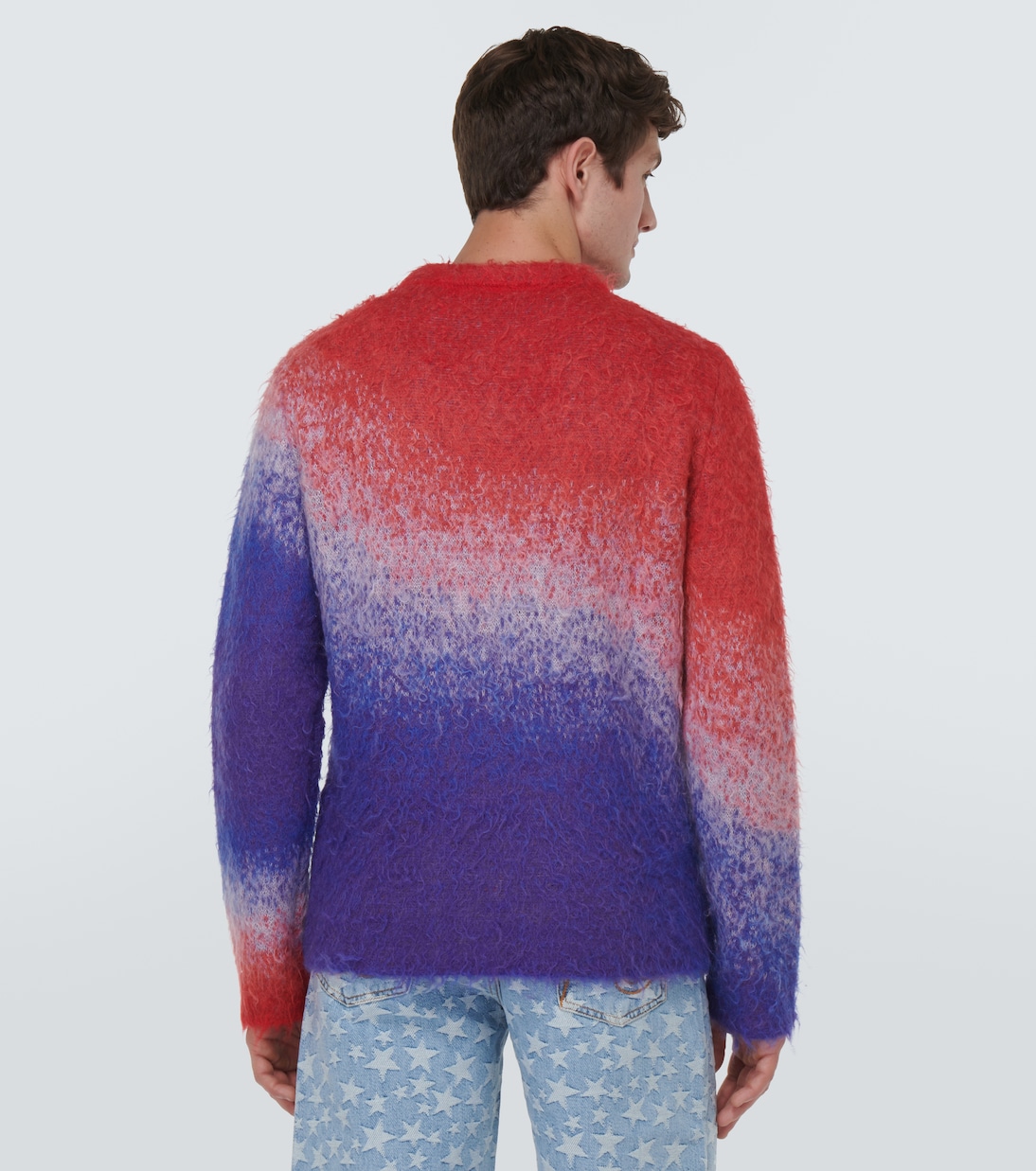 Gradient mohair-blend sweater | ERL