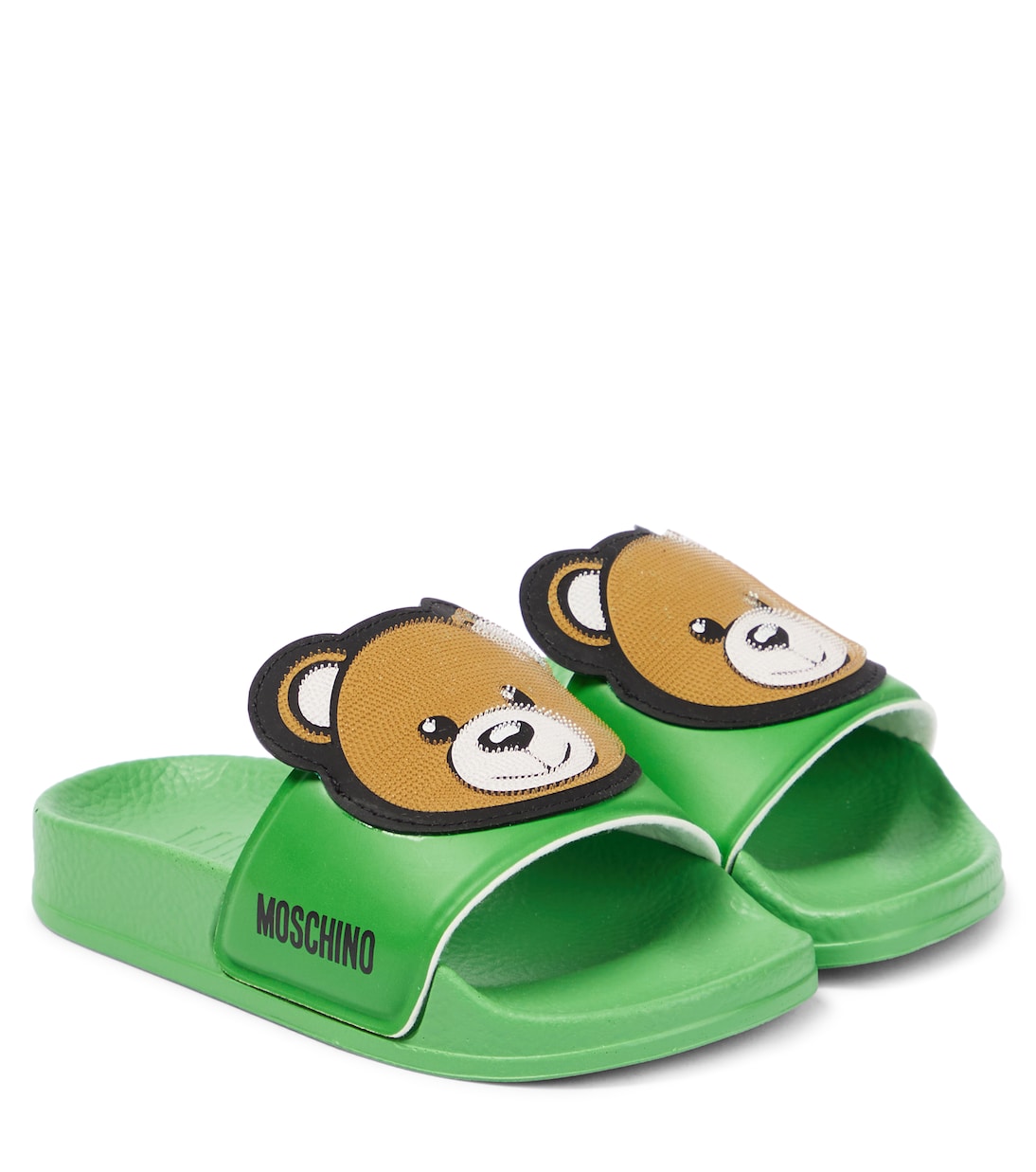 Logo rubber slides | Moschino Kids