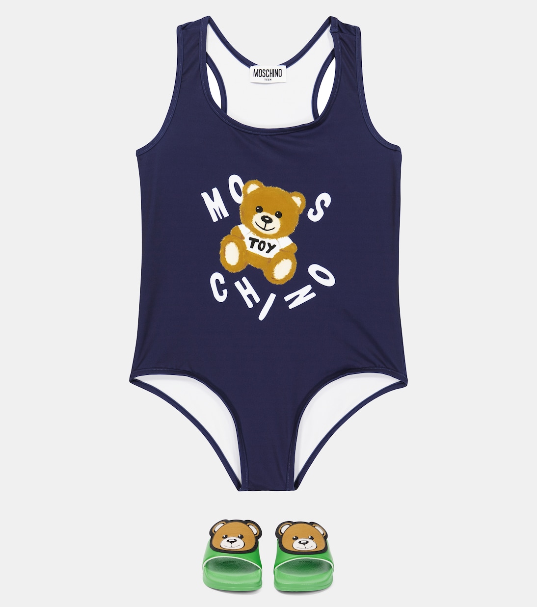 Logo rubber slides | Moschino Kids