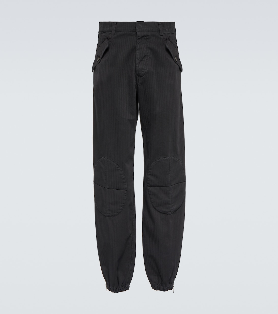 Knee-pads cotton pants  | Winnie New York