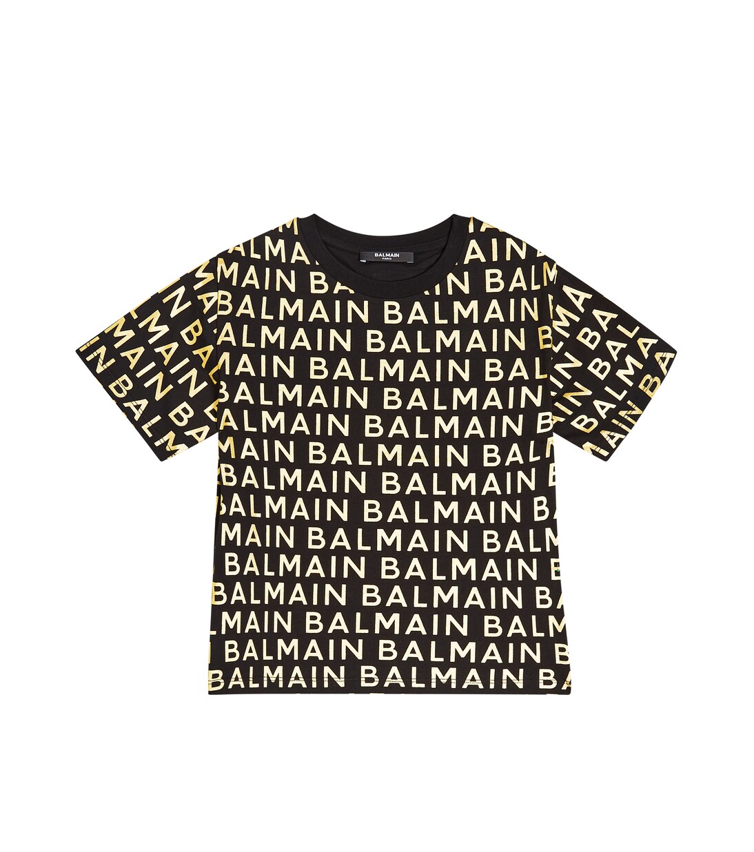 Logo cotton jersey T-shirt | Balmain Kids