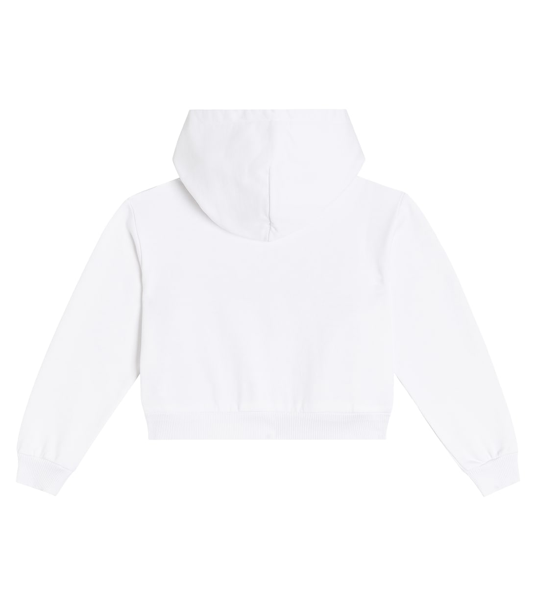 Embellished cotton hoodie | Dolce&Gabbana Kids