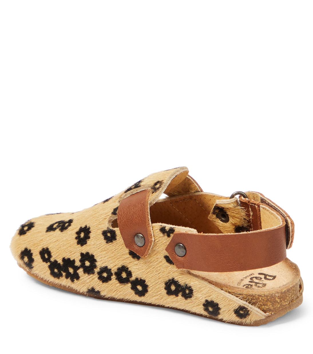 Lucio slingback calf hair clogs | PèPè