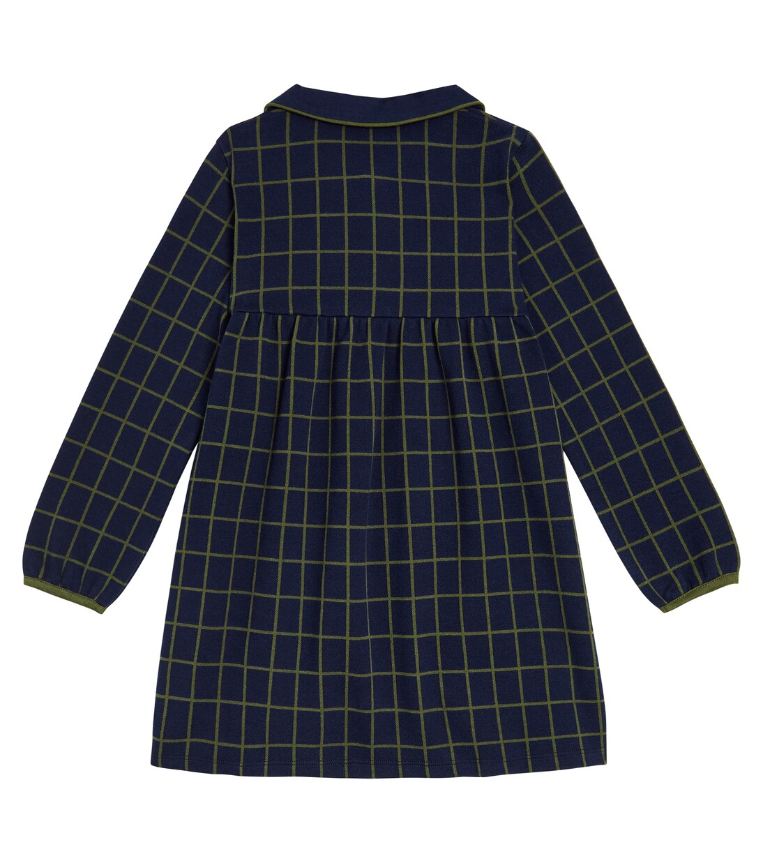 Marin checked cotton dress | La Coqueta