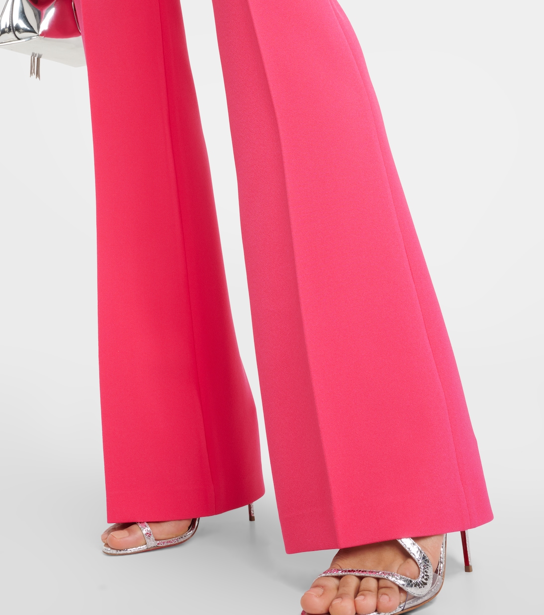 Cinzia垂褶绉纱连身裤 | Safiyaa