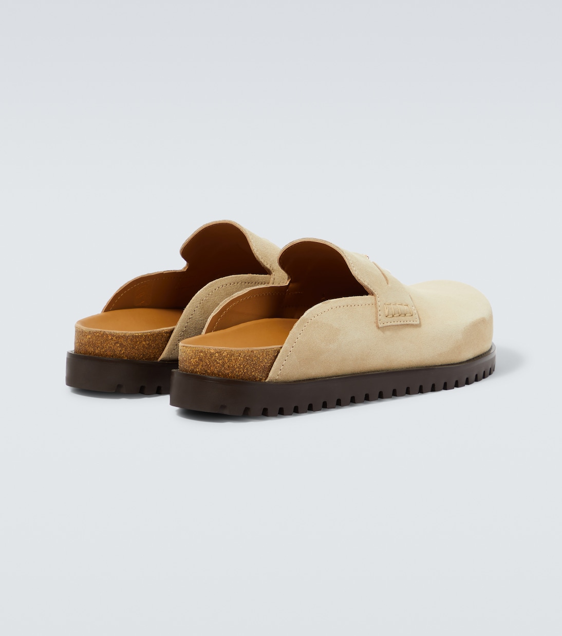 Medusa suede clogs | Versace