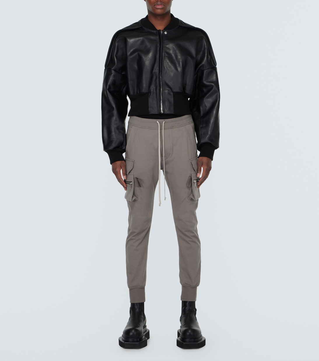 Mastodon cotton jersey cargo pants | Rick Owens