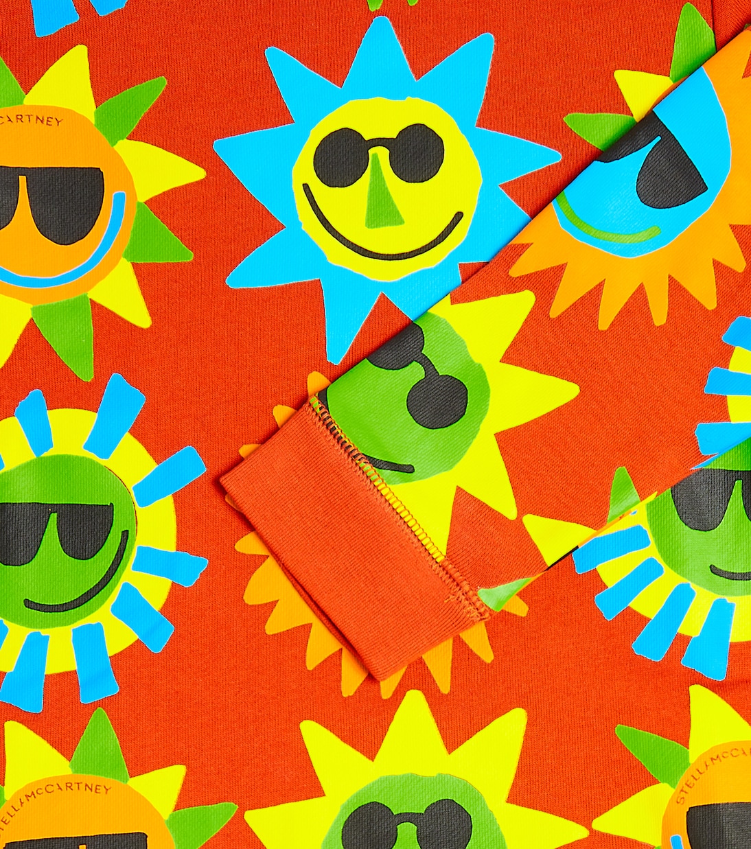 Printed cotton jersey sweatshirt | Stella McCartney Kids