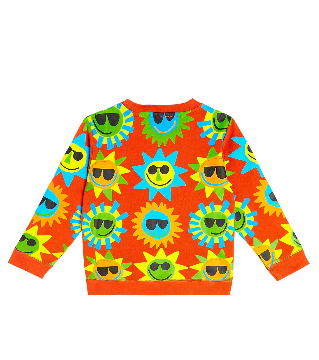 Printed cotton jersey sweatshirt | Stella McCartney Kids