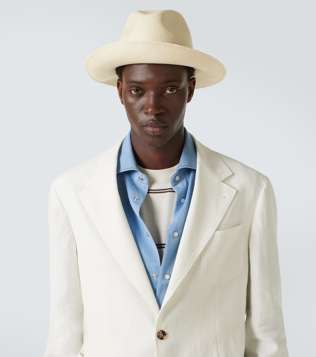 Amedeo straw Panama hat | Borsalino