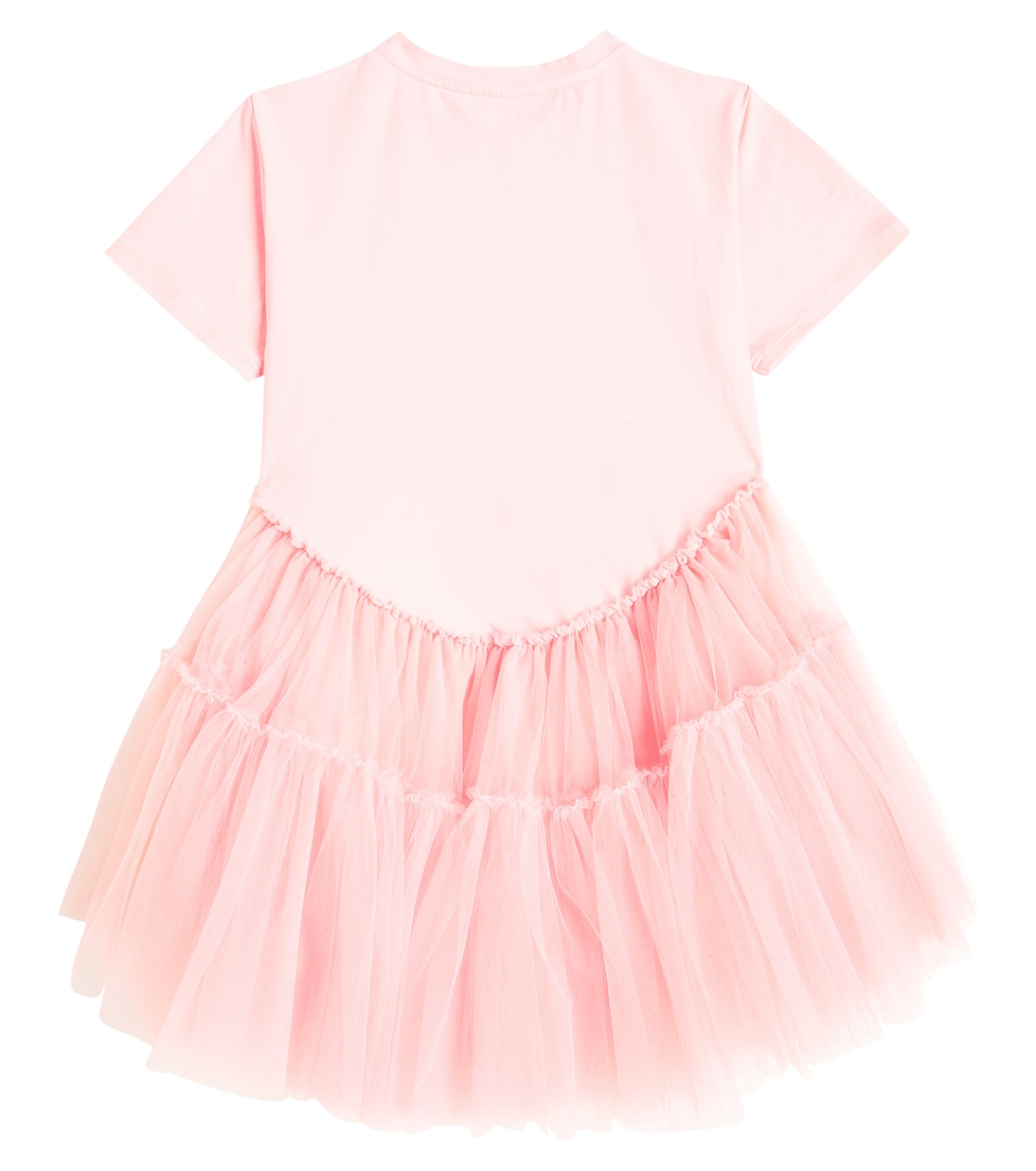 Robe en coton mélangé et tulle | Caroline Bosmans