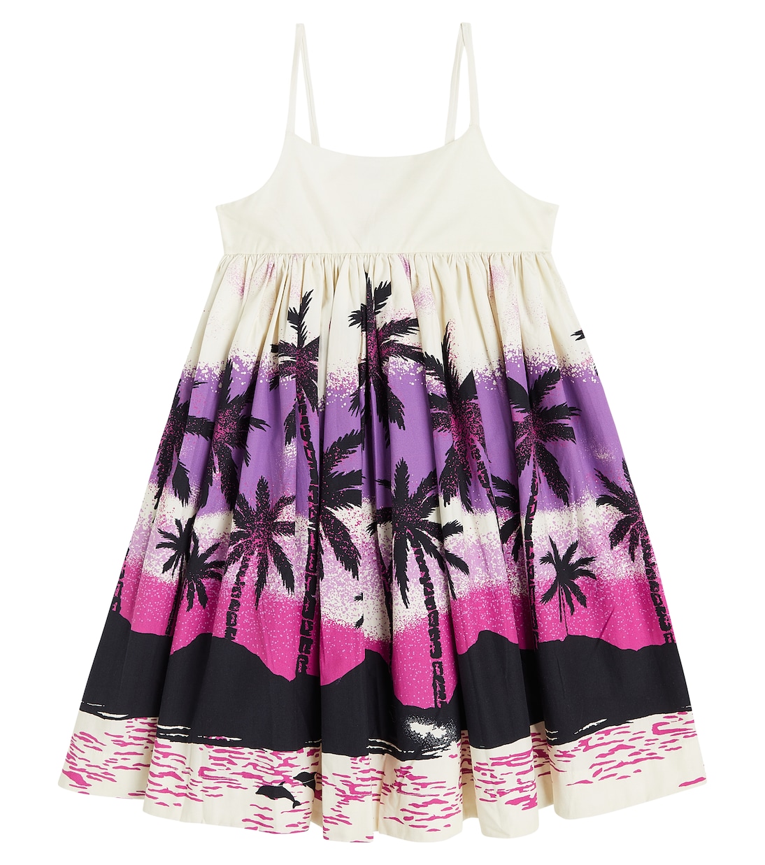 Chiyo printed cotton dress | Molo