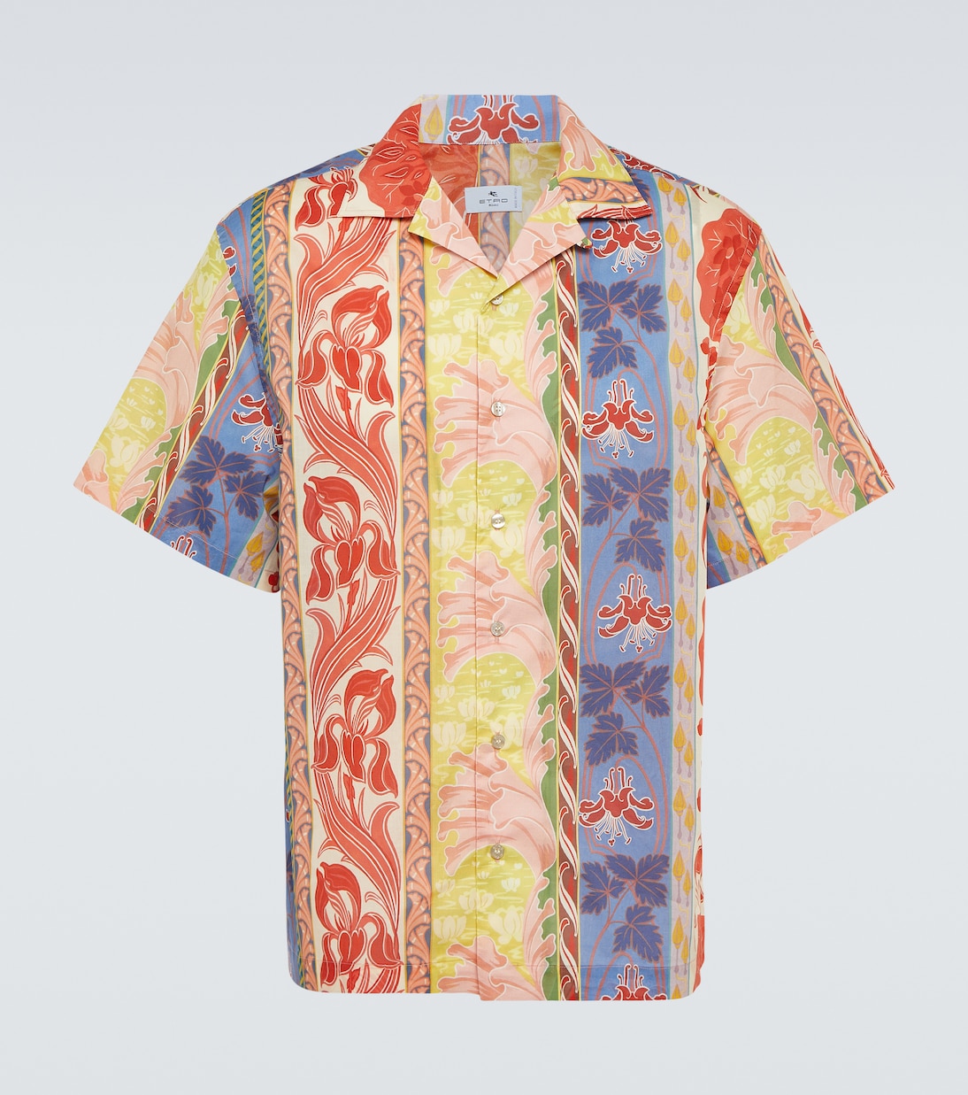 Printed cotton bowling shirt | Etro