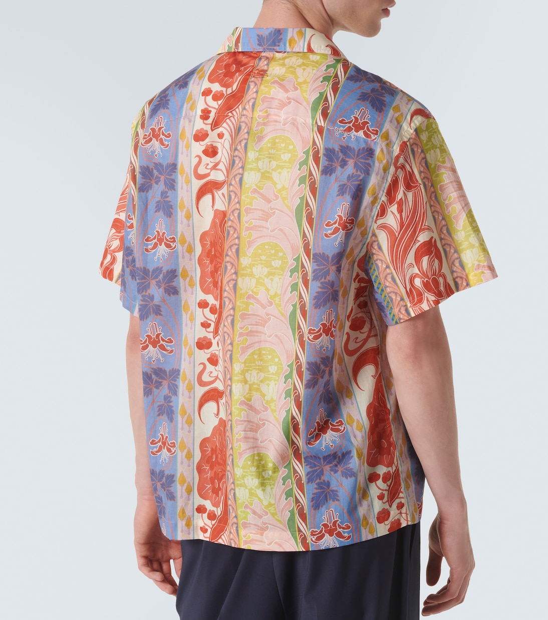 Printed cotton bowling shirt | Etro