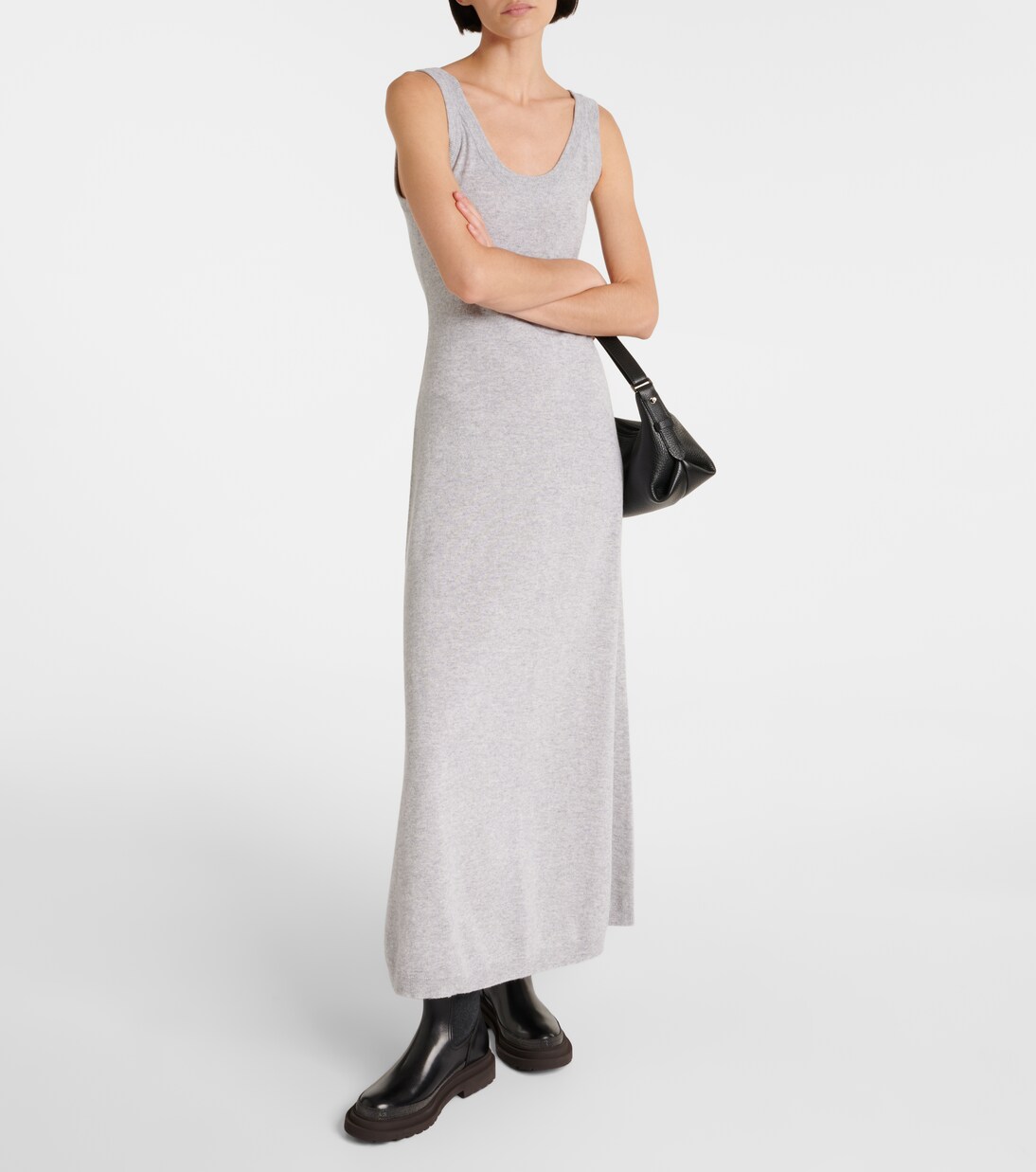 Robe midi en cachemire | Brunello Cucinelli