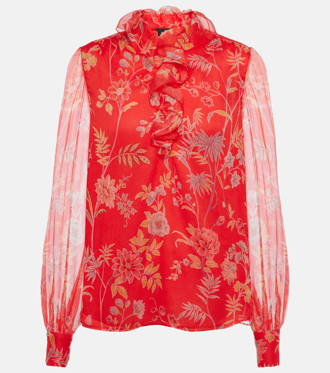 Blouse en soie à fleurs | Etro