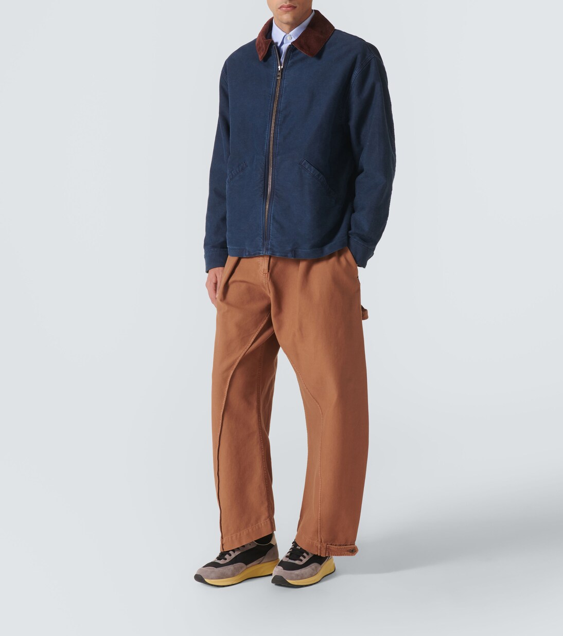 Track Classic suede-trimmed sneakers | Common Projects