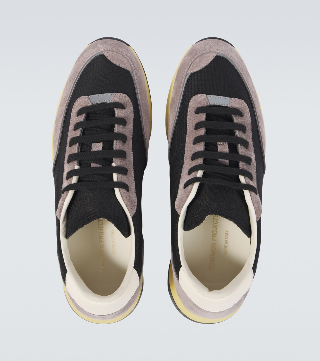 Track Classic suede-trimmed sneakers | Common Projects