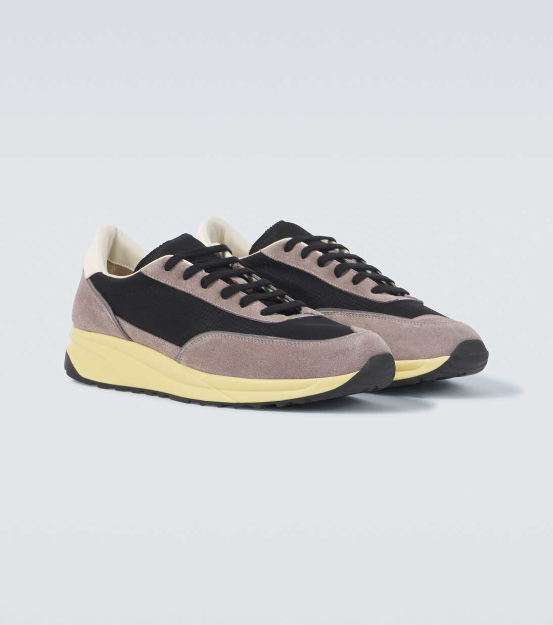 Track Classic suede-trimmed sneakers | Common Projects