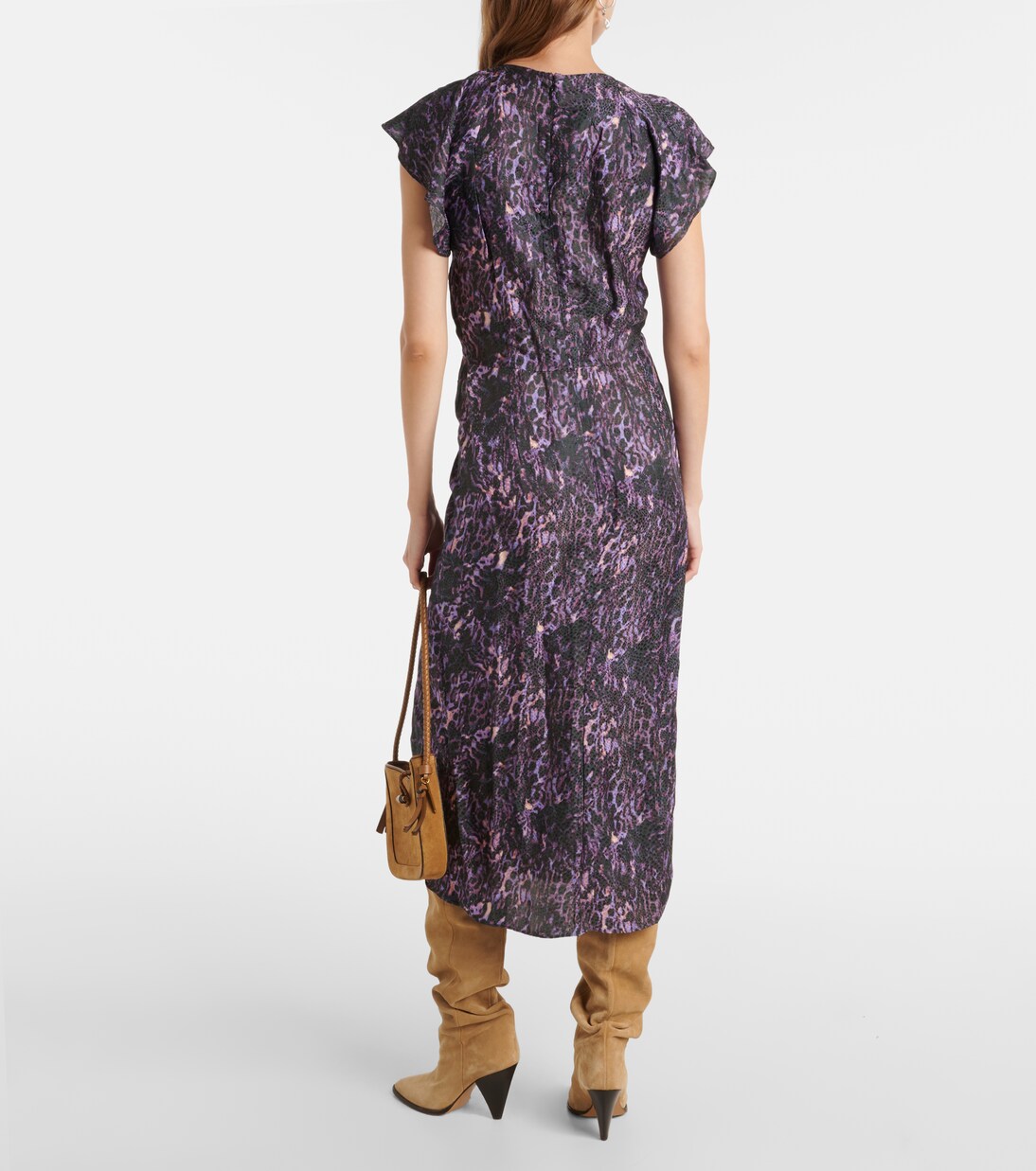 Bedrucktes Midikleid Lyndsay | Isabel Marant