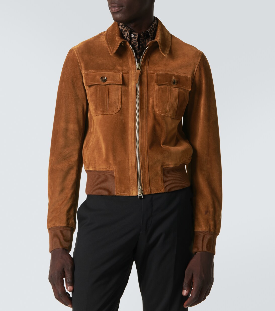 Suede blouson | Tom Ford