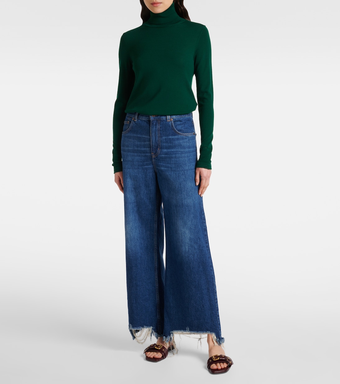 Mae embellished leather sandals | Chloé