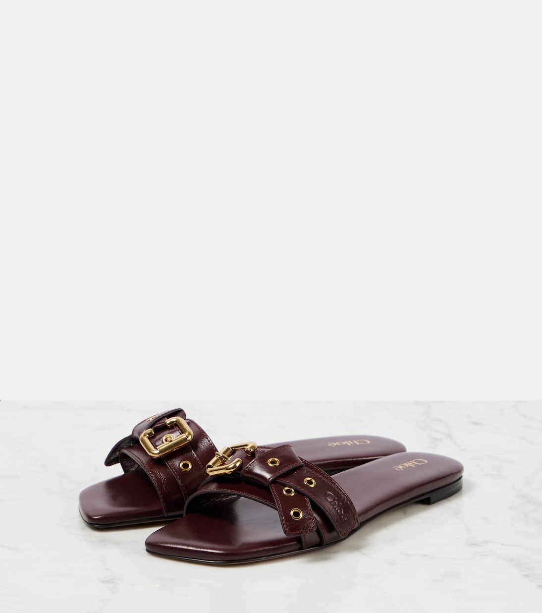 Mae embellished leather sandals | Chloé