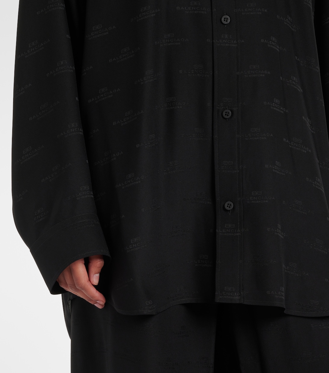Hemd aus Seide | Balenciaga