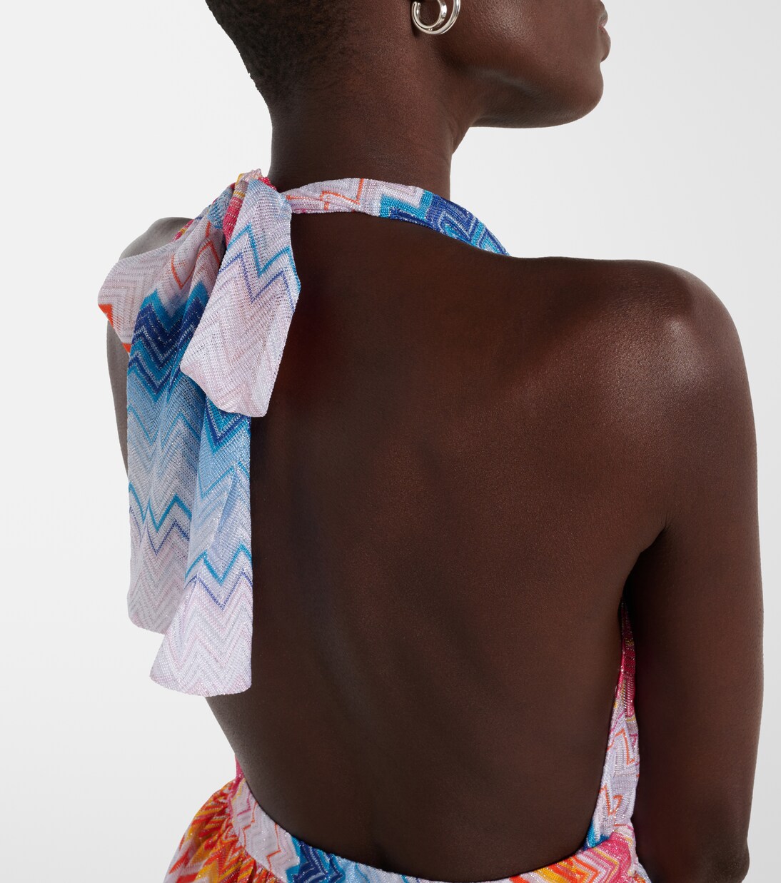 Zigzag halterneck romper | Missoni