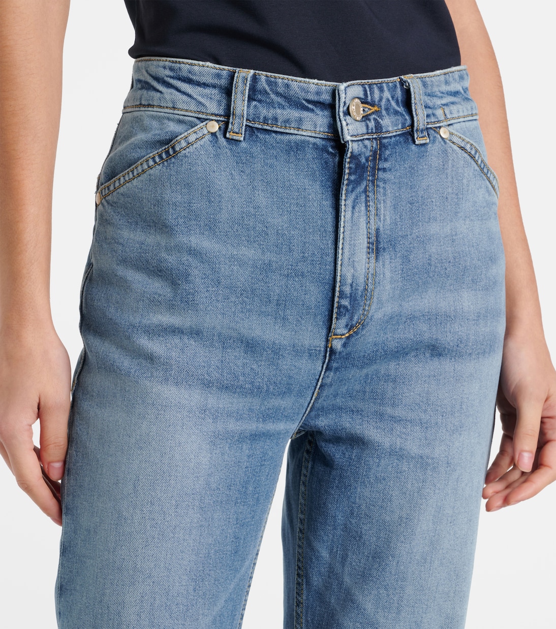 Jeans flared Denim Love de tiro alto | Dorothee Schumacher