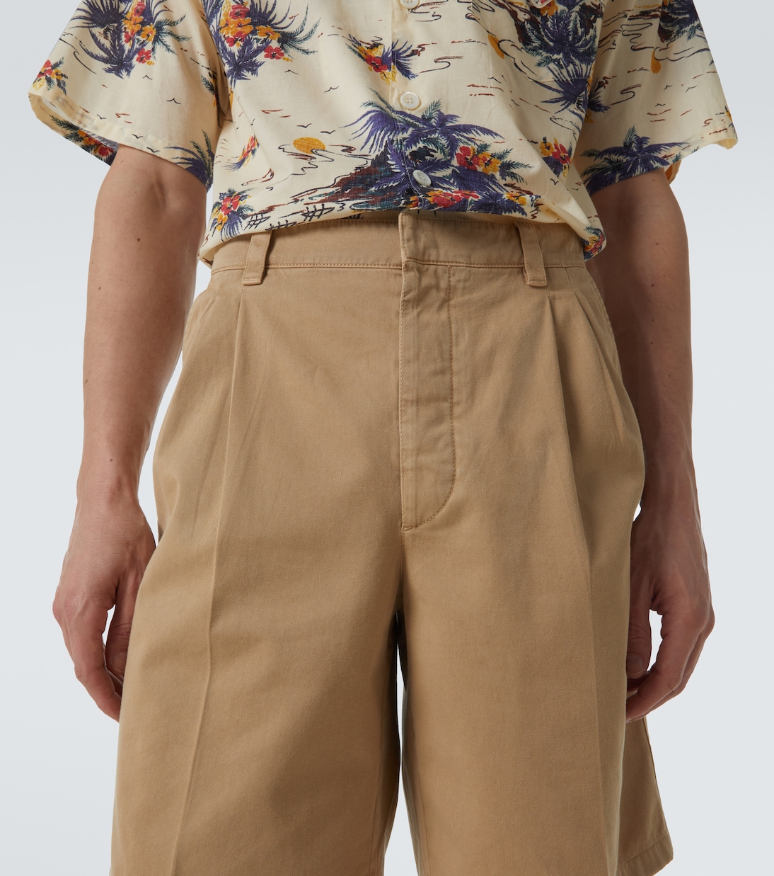 Cotton Bermuda shorts | Prada