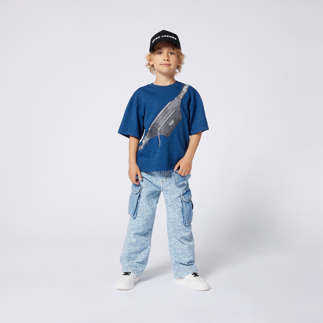 Jeans cargo con logo | Marc Jacobs Kids