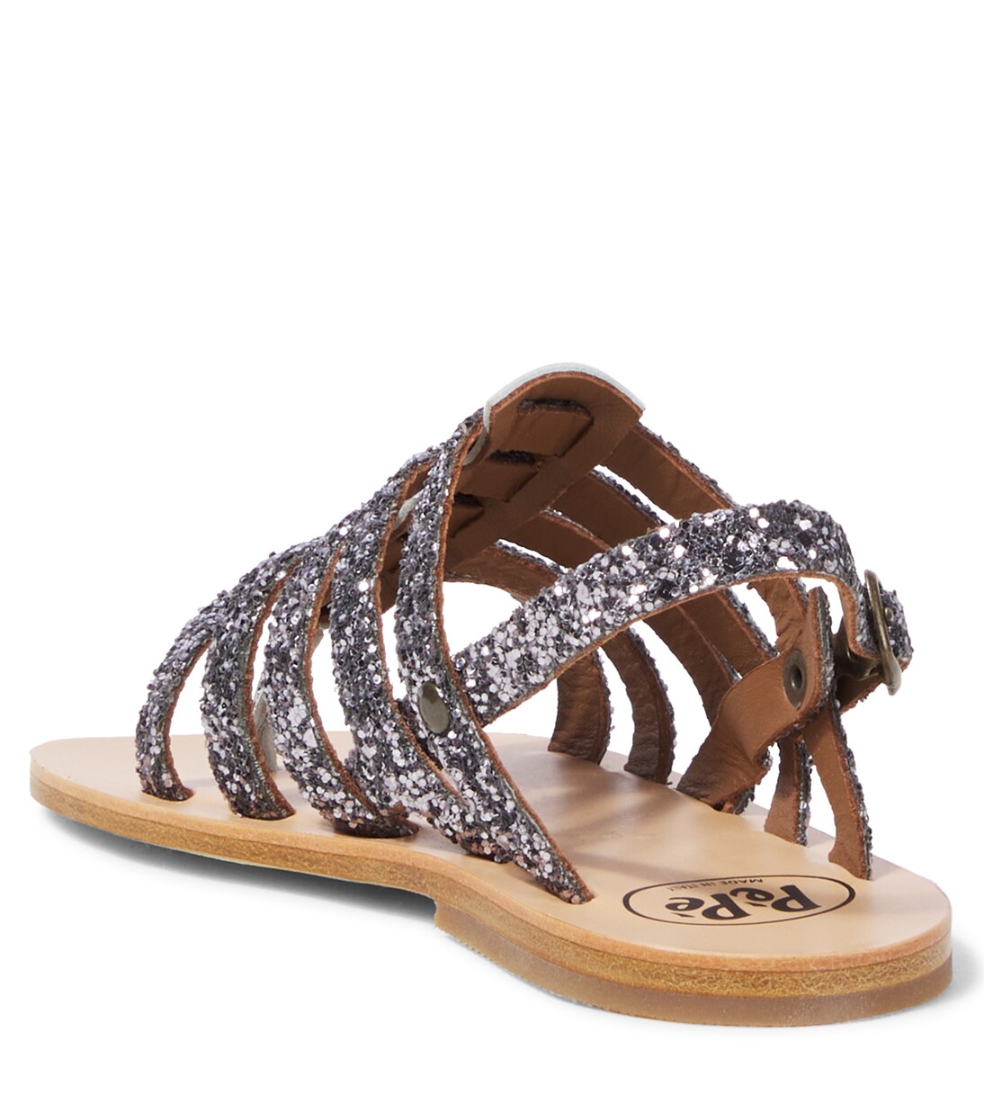 Glitter gladiator sandals | PèPè