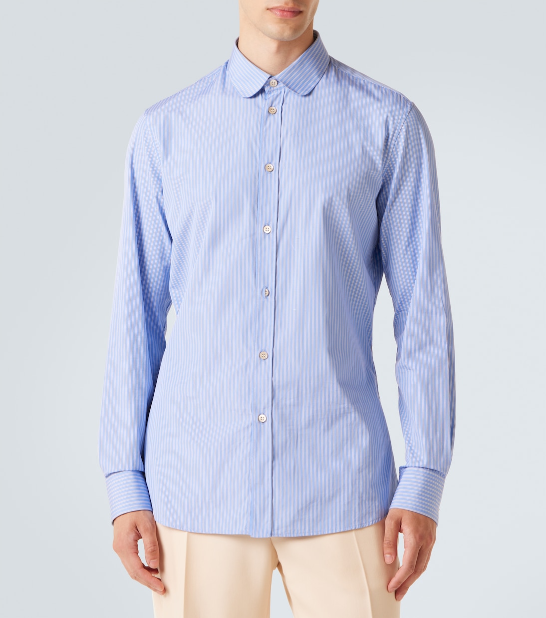 Camicia in cotone a righe | Valentino