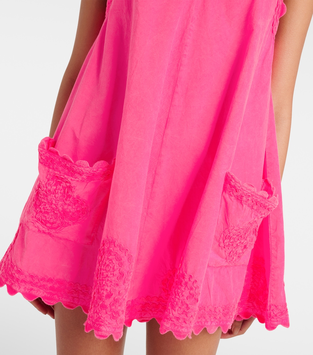 Robe brodée en coton | Juliet Dunn