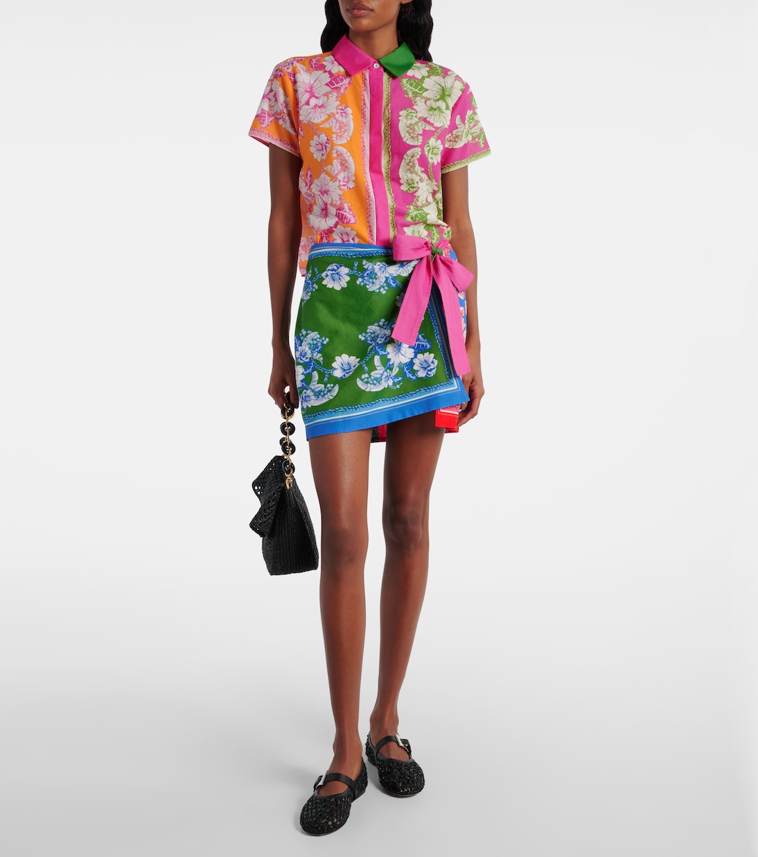 Wickelrock Mixed Scarves Floral Elegance | Farm Rio