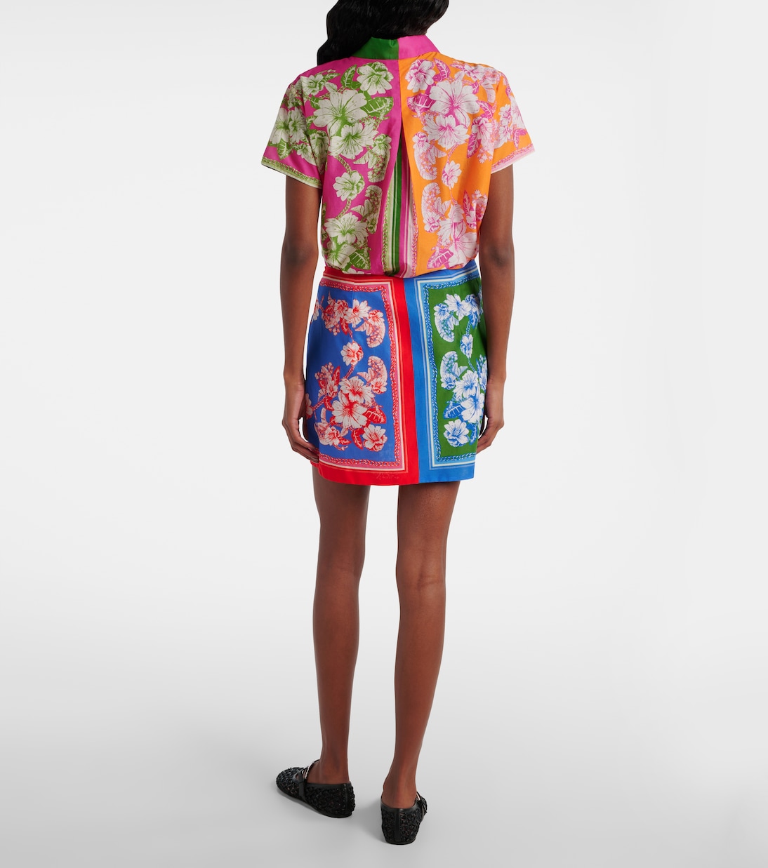 Wickelrock Mixed Scarves Floral Elegance | Farm Rio