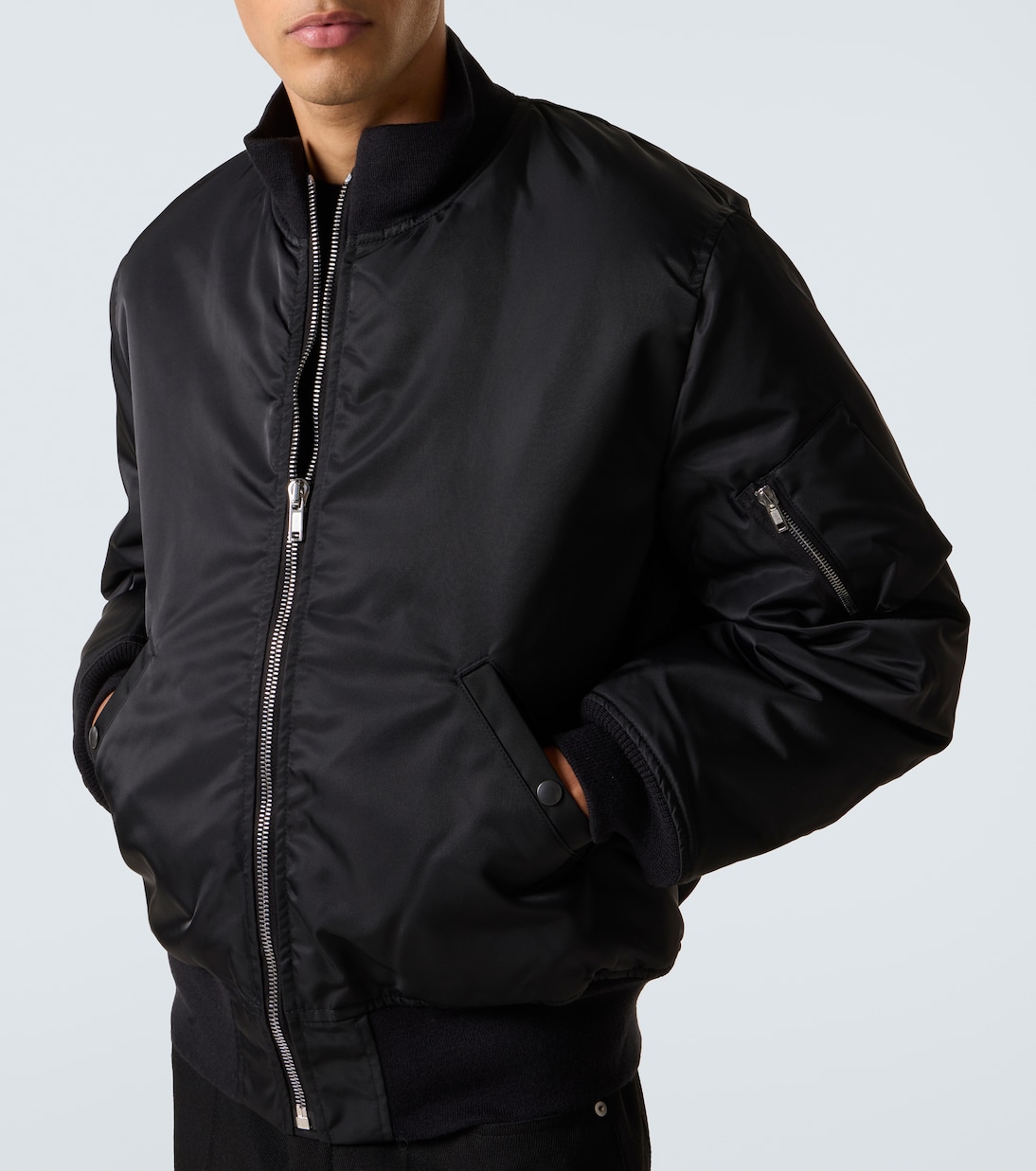 Logo bomber jacket | Rick Owens