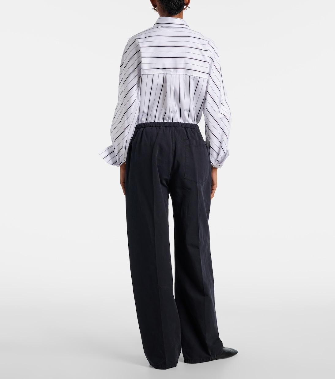 Pantalon ample Aurora en coton et lin | Citizens of Humanity