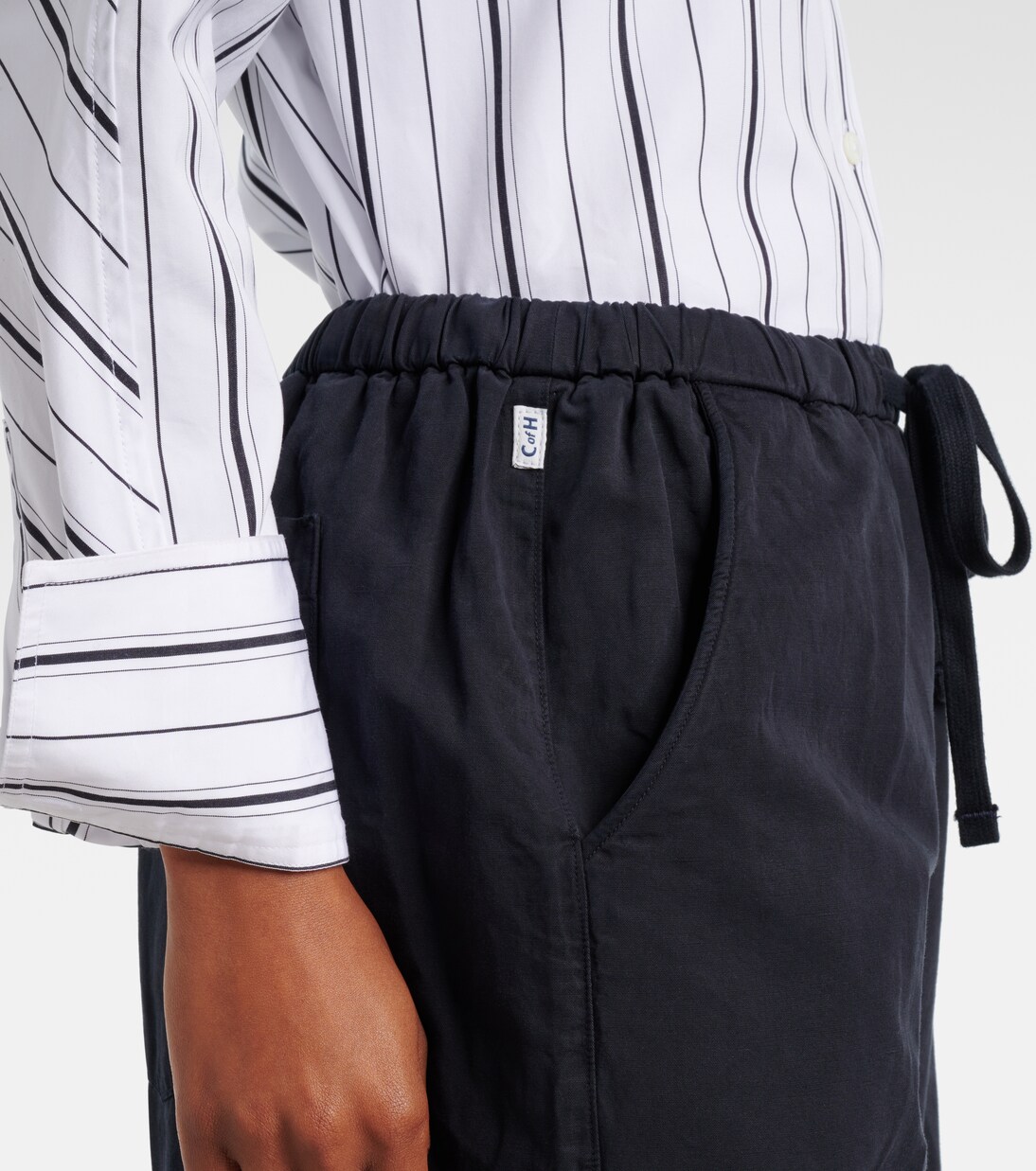 Pantalon ample Aurora en coton et lin | Citizens of Humanity