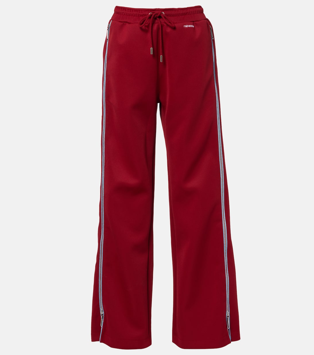 Zip-up jersey track pants | Rabanne