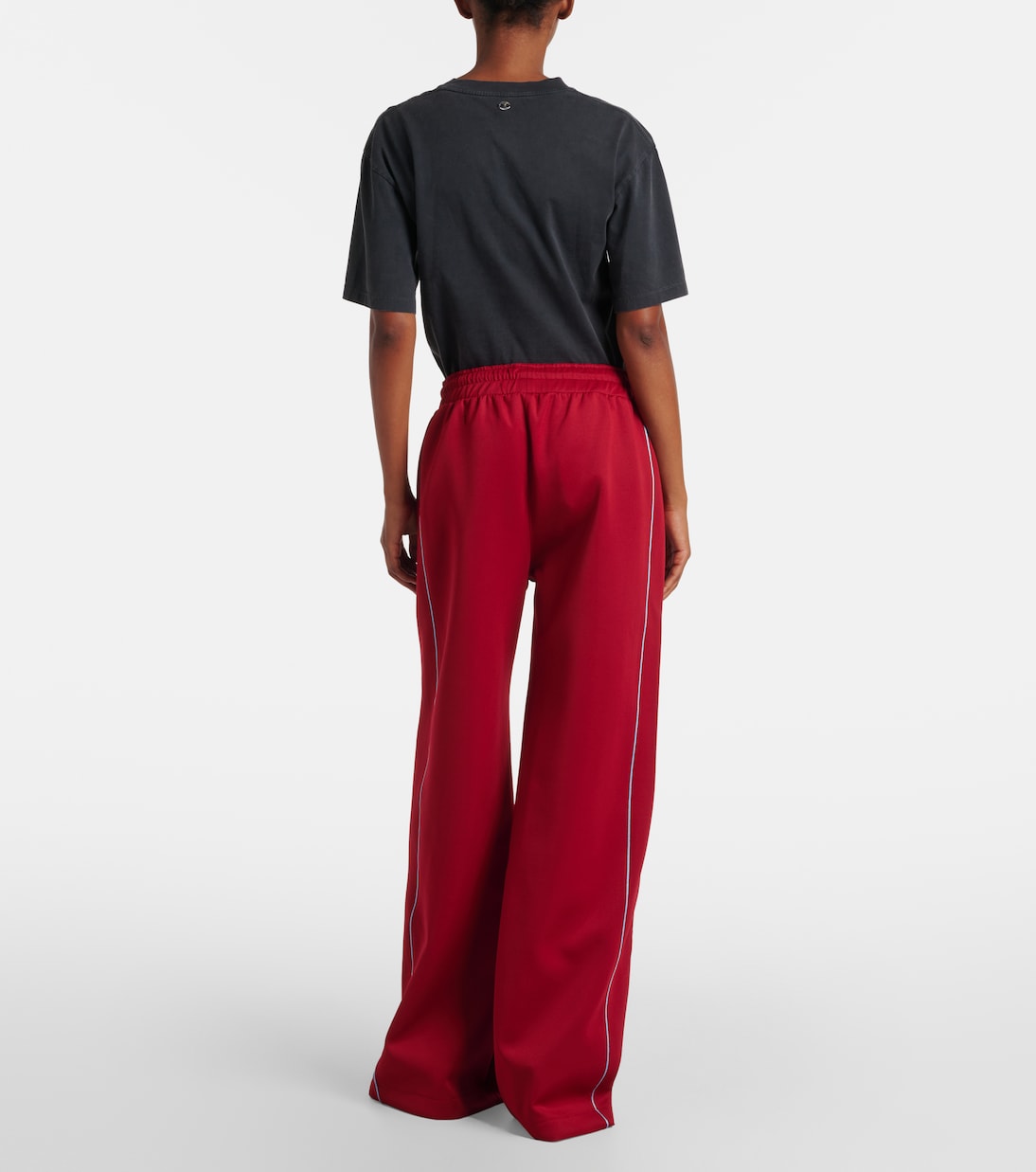 Zip-up jersey track pants | Rabanne