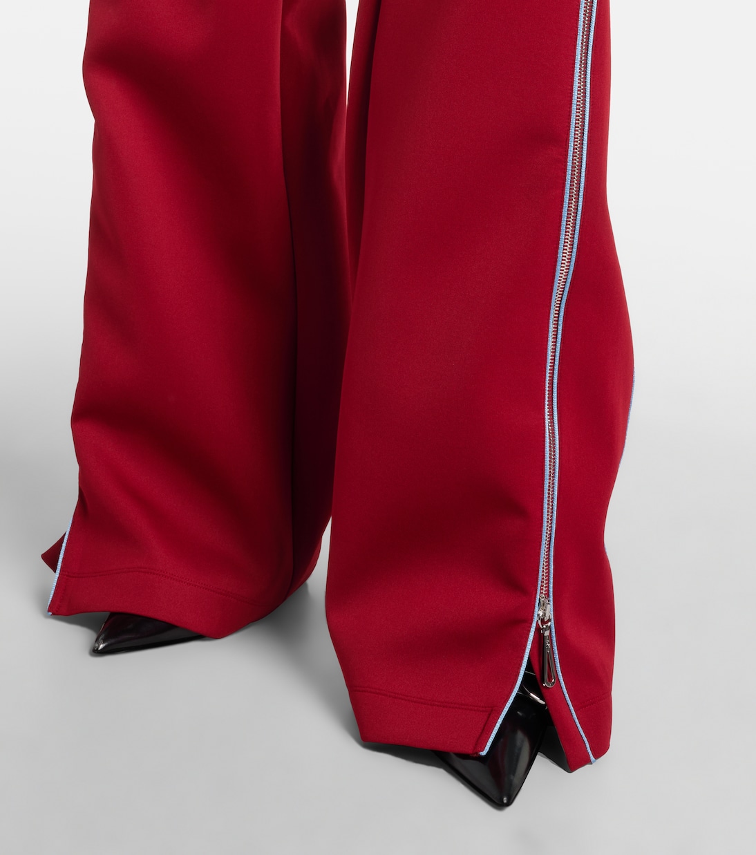 Zip-up jersey track pants | Rabanne