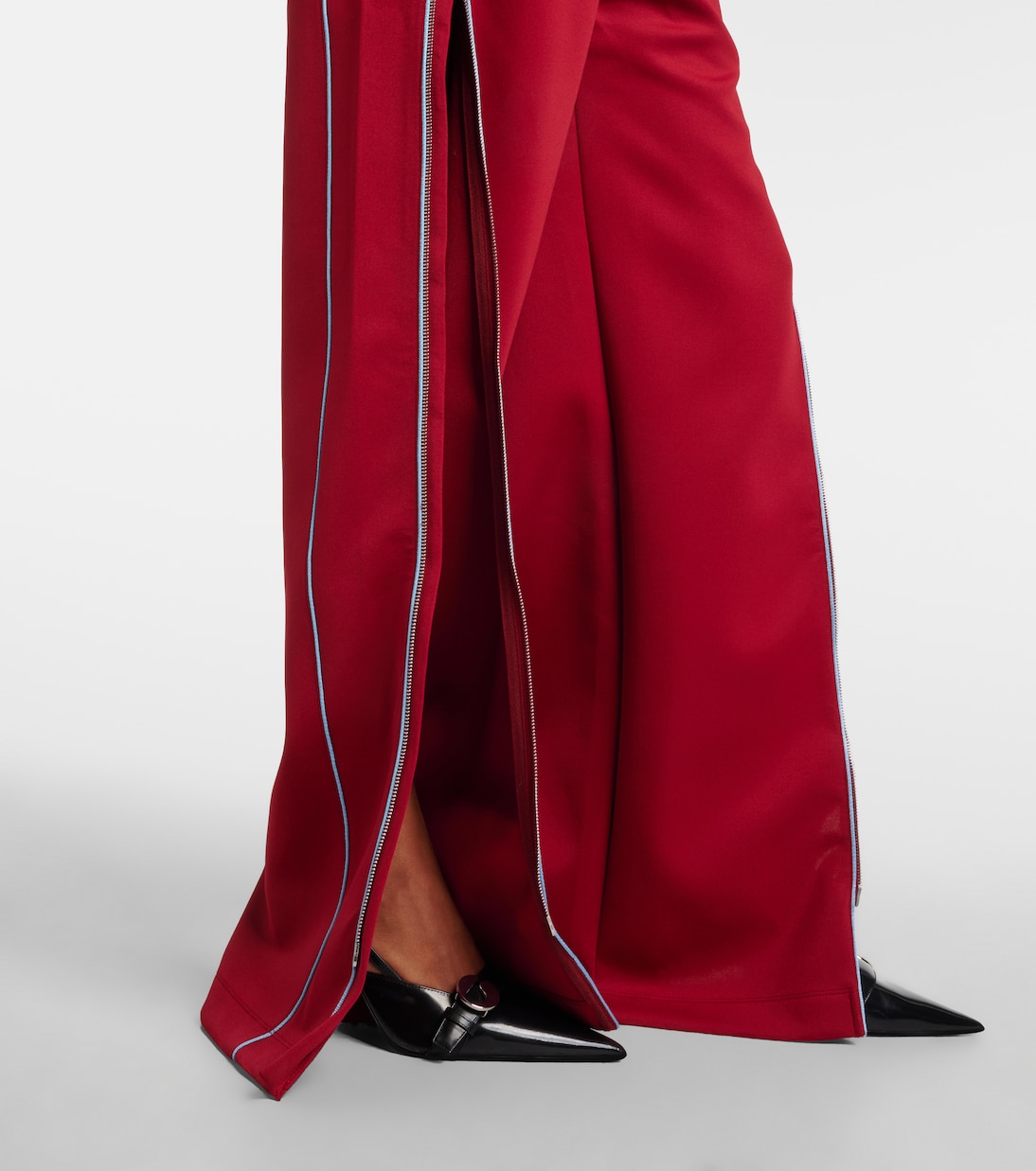 Zip-up jersey track pants | Rabanne